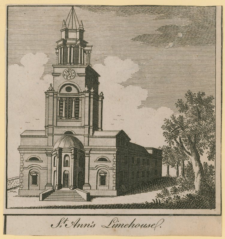 Celkový pohled na kostel sv. Anny od English School