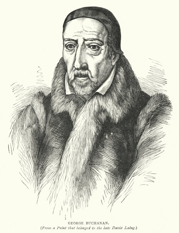 George Buchanan (rytina) od English School