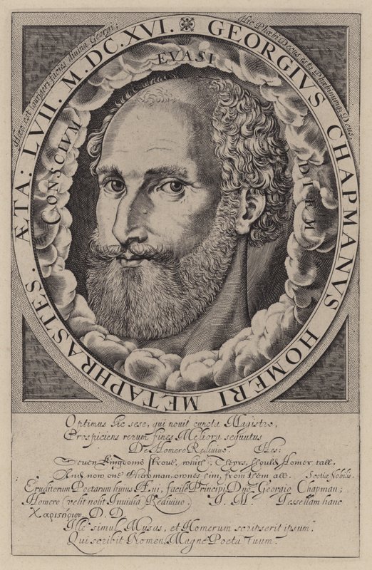 George Chapman , anglický dramatik, překladatel a básník od English School
