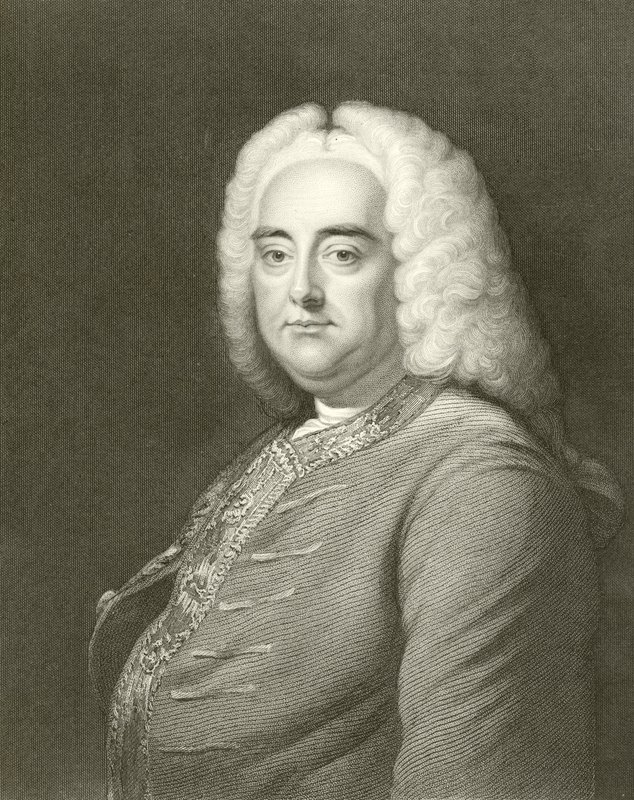 George Frederic Händel od English School