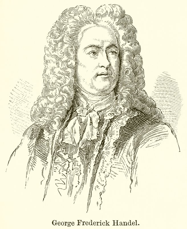 George Frederick Händel od English School