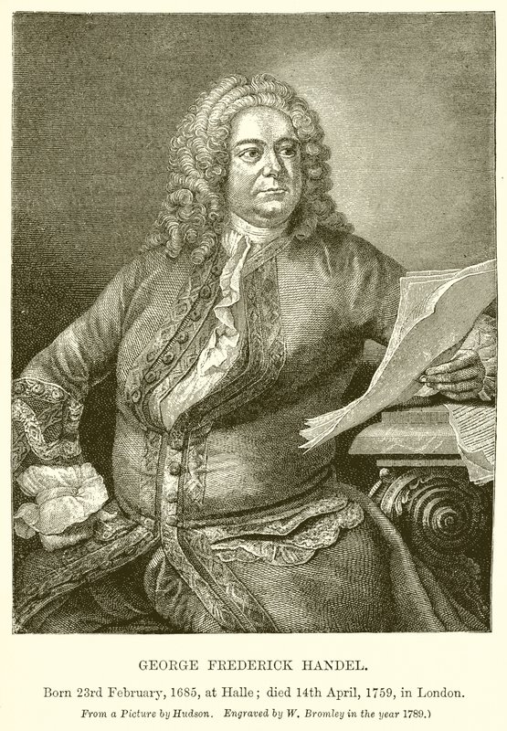 George Frederick Händel od English School