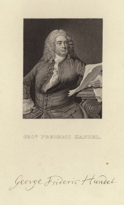 George Frederick Händel od English School