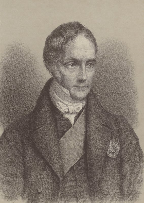 George Hamilton Gordon, 4. hrabě z Aberdeenu, britský premiér 1852-1855 (litho) od English School
