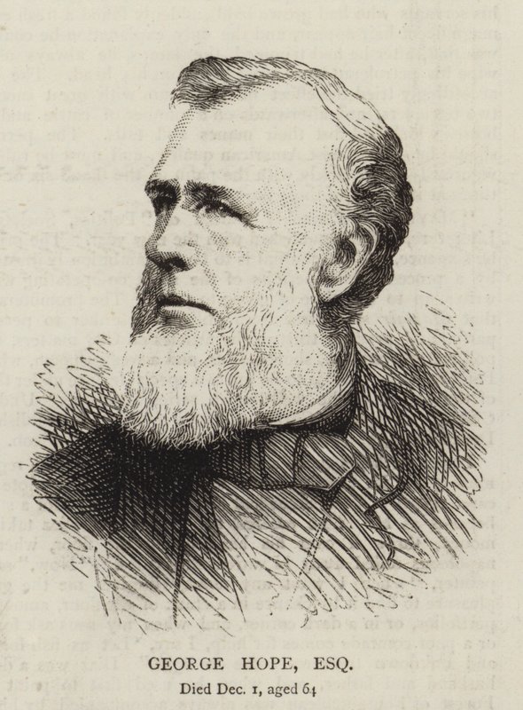 George Hope, Esquire (rytina) od English School