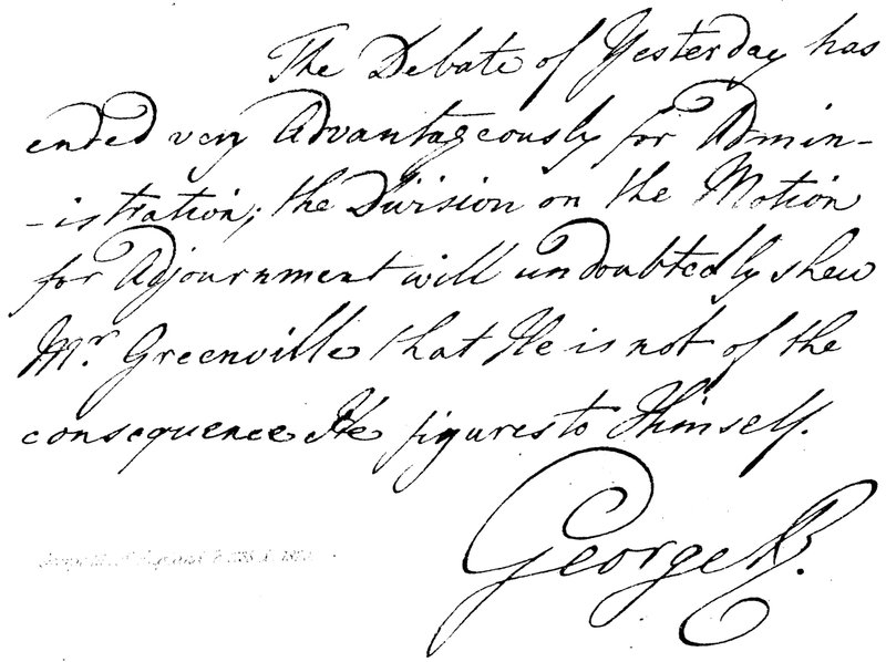 Anglický Jiří III., nar. 1738, nar. 1820 od English School