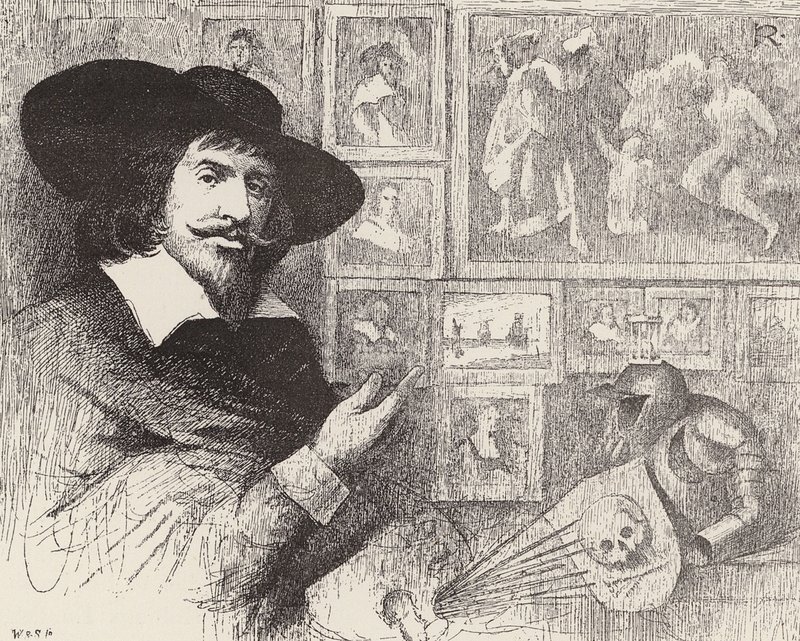 George Jamesone (litografie) od English School