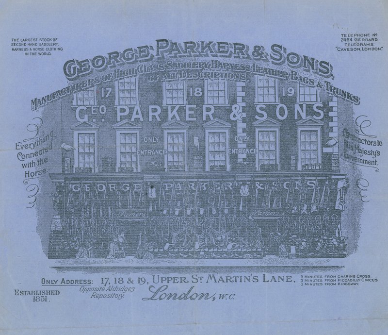 Obchod George Parker & Sons od English School
