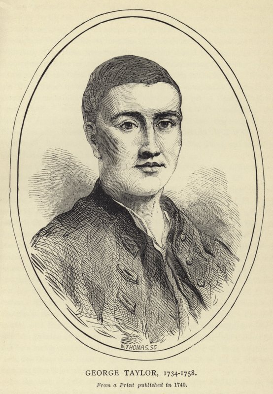 George Taylor, 1734-1758, From a Print publikované v roce 1740 od English School