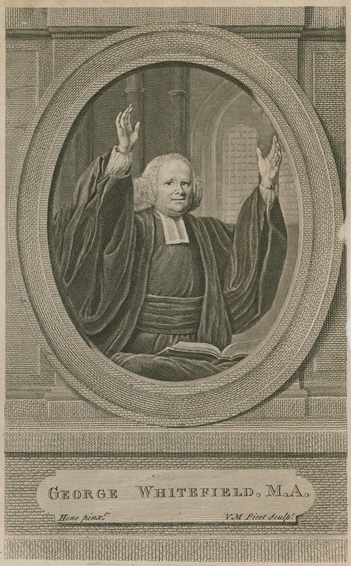George Whitefield, MA, jeden ze zakladatelů metodismu od English School