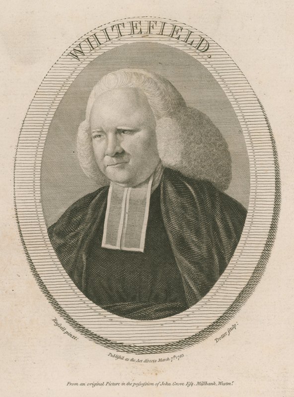 George Whitefield, MA, jeden ze zakladatelů metodismu od English School
