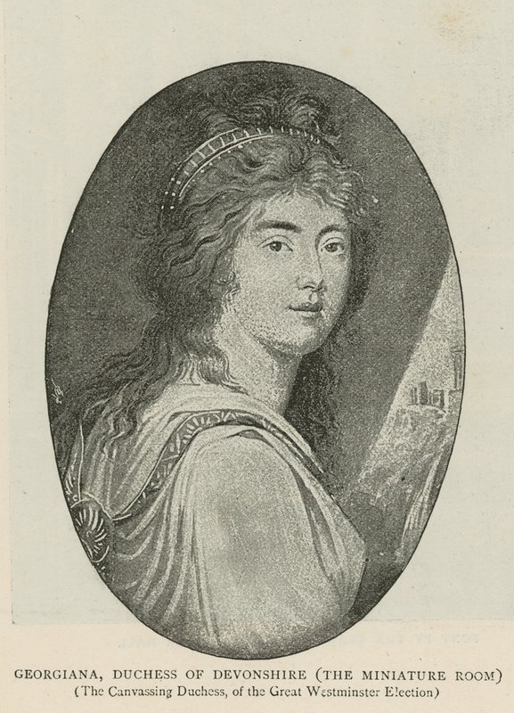 Georgiana, vévodkyně z Devonshire od English School