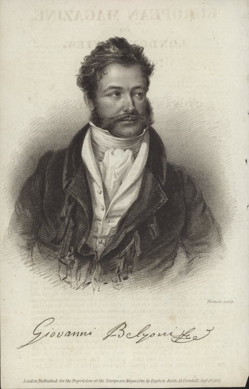 Giovanni Battista Belzoni od English School