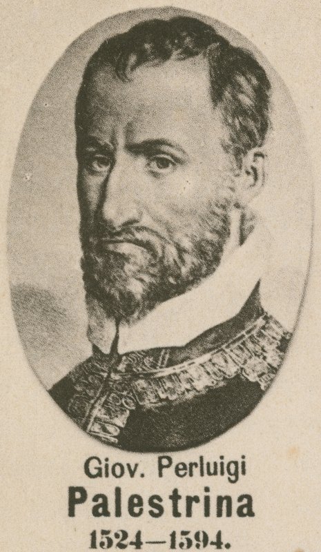 Giovanni Pierluigi da Palestrina (rytiny) od English School