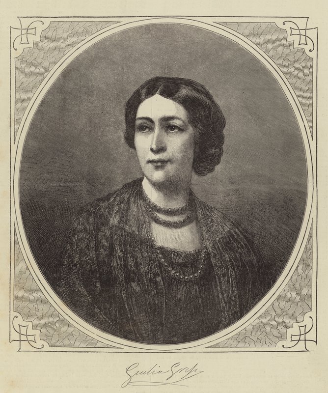 Giulia Grisi (rytina) od English School