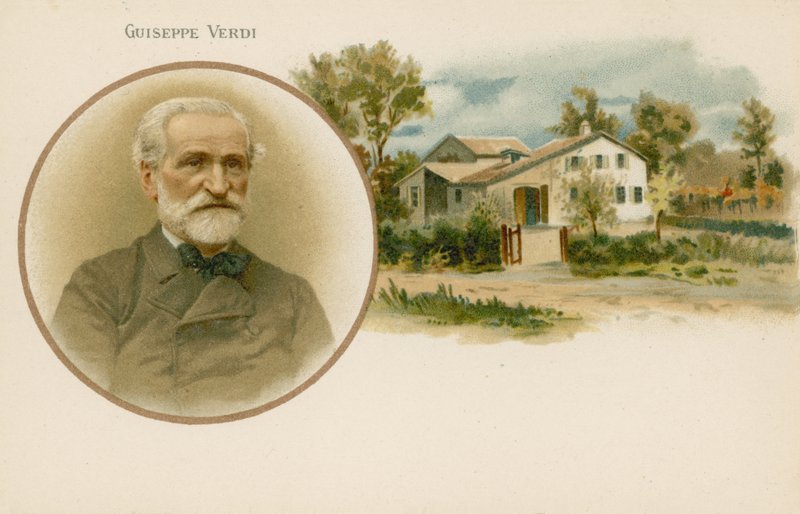 Giuseppe Verdi , italský skladatel od English School