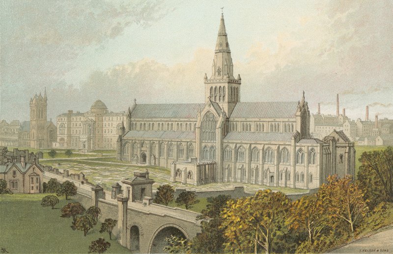 Glasgowská katedrála od English School