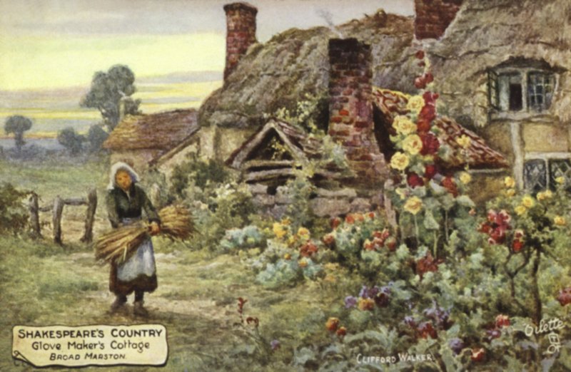 Glove Makers Cottage, Broad Marston, Worcestershire od English School