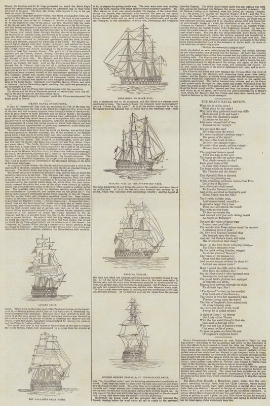 Grand Naval Evolutions (rytina) od English School