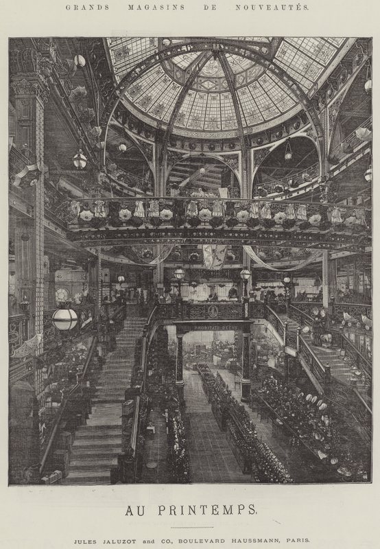 Grands Magasins de Nouveautes au Printemps od English School