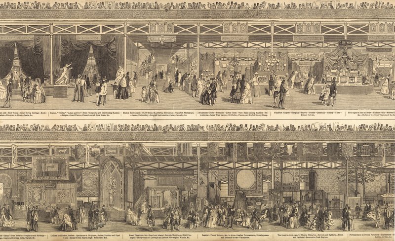 Velká výstava 1851 od English School