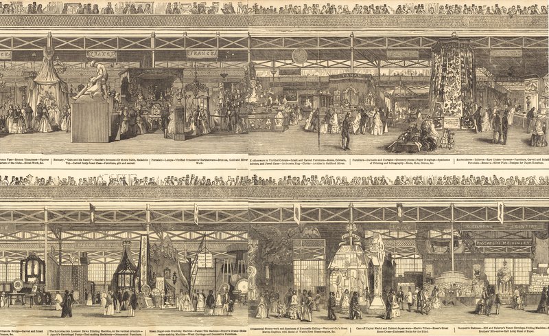Velká výstava 1851 od English School