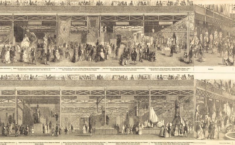 Velká výstava 1851 od English School
