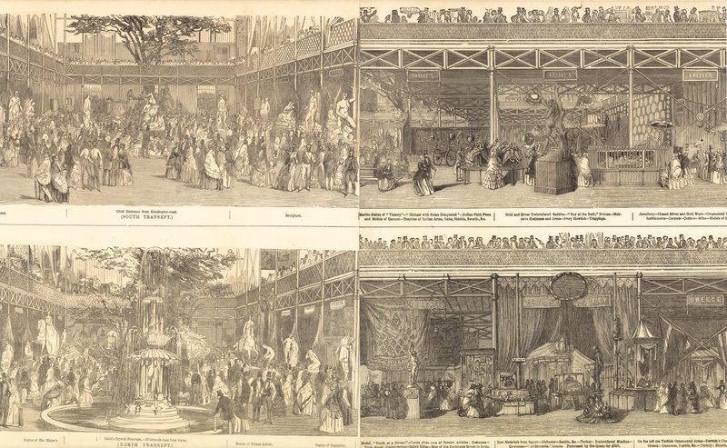 Velká výstava 1851 od English School