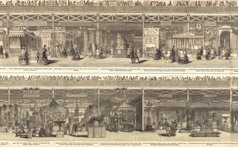 Velká výstava 1851 od English School