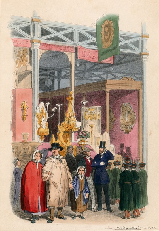 Velká výstava 1851 od English School