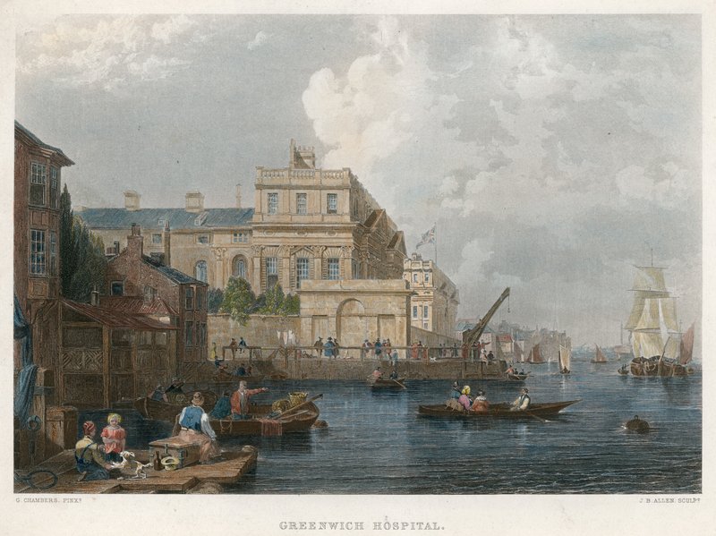 Greenwichská nemocnice od English School