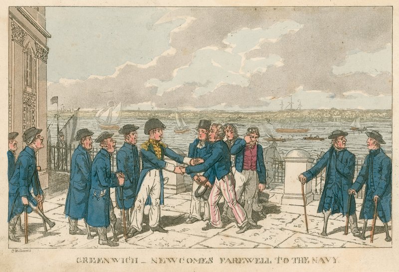 Greenwich, Londýn - Nově se loučí s námořnictvem od English School