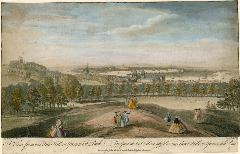 Greenwich Park, Londýn od English School