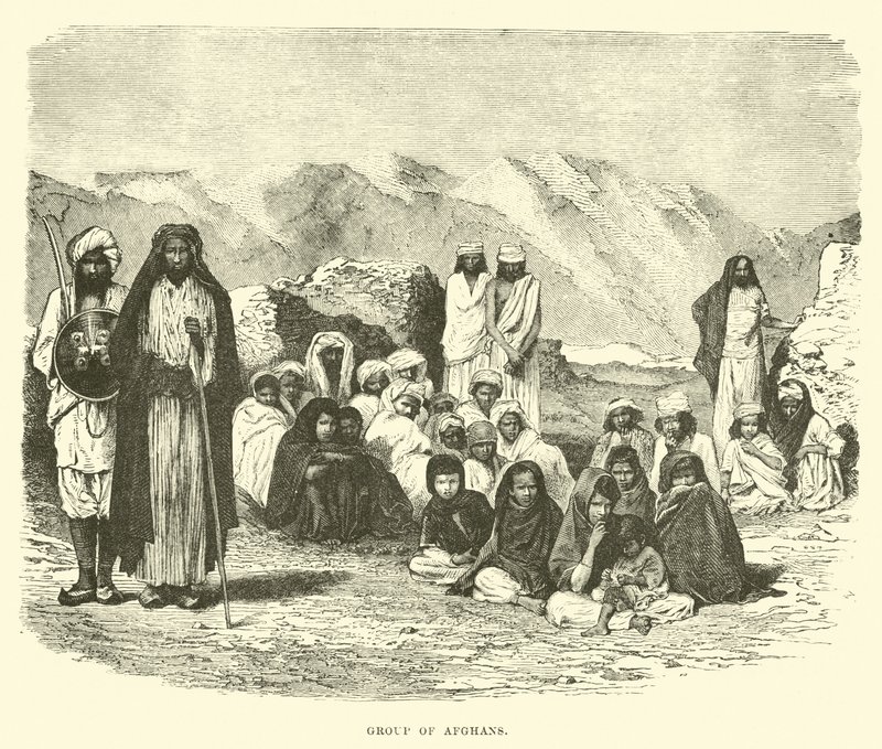 Skupina Afghánců od English School