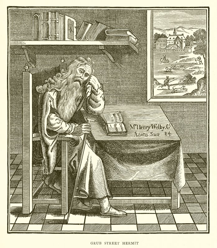 Poustevník z Grub Street od English School