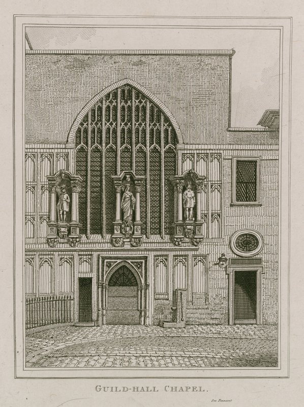 Guildhall Chapel, Londýn od English School