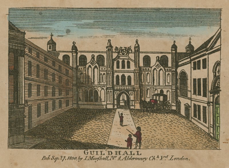 Guildhall, Londýn od English School