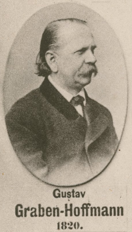 Gustav Graben-Hoffmann (rytina) od English School
