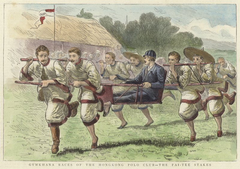 Gymkhana závody hongkongského polo klubu od English School