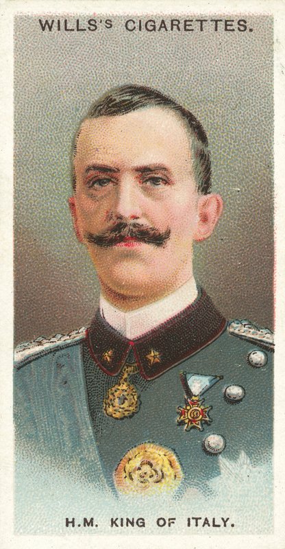HM král Itálie (chromolitho) od English School
