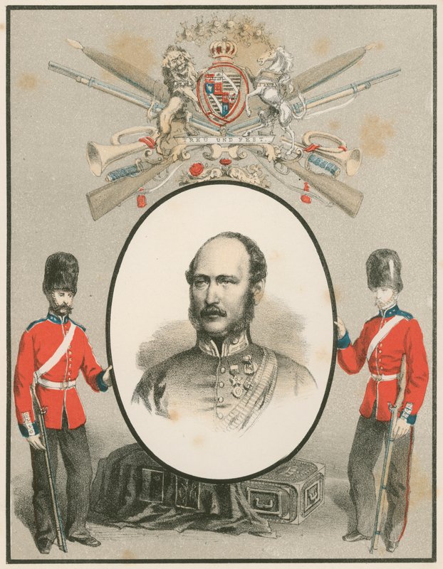 HRH The Late Prince Consort, plukovník granátnických gard od English School