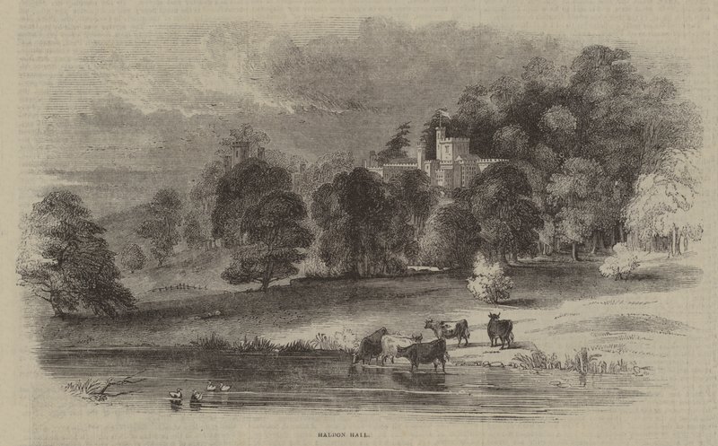 Haddon Hall od English School