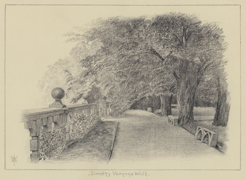 Haddon Hall, Procházka Dorothy Vernonové od English School