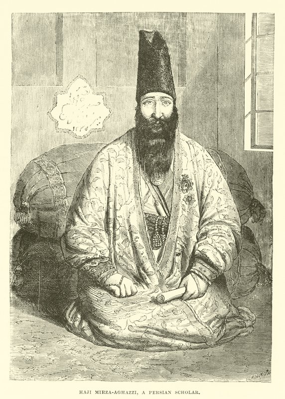 Haji Mirza-Aghazzi, perský učenec od English School