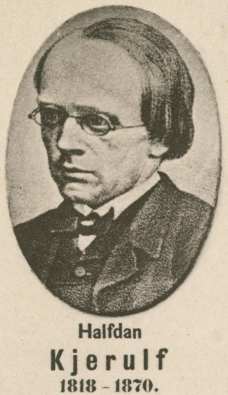 Halfdan Kjerulf (rytina) od English School