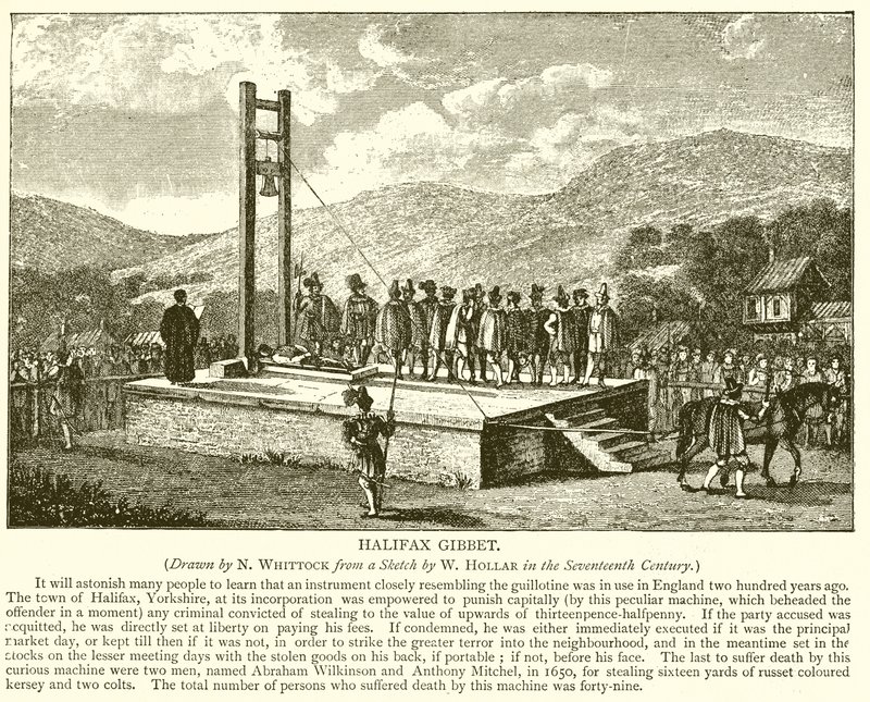 Halifax Gibbet od English School