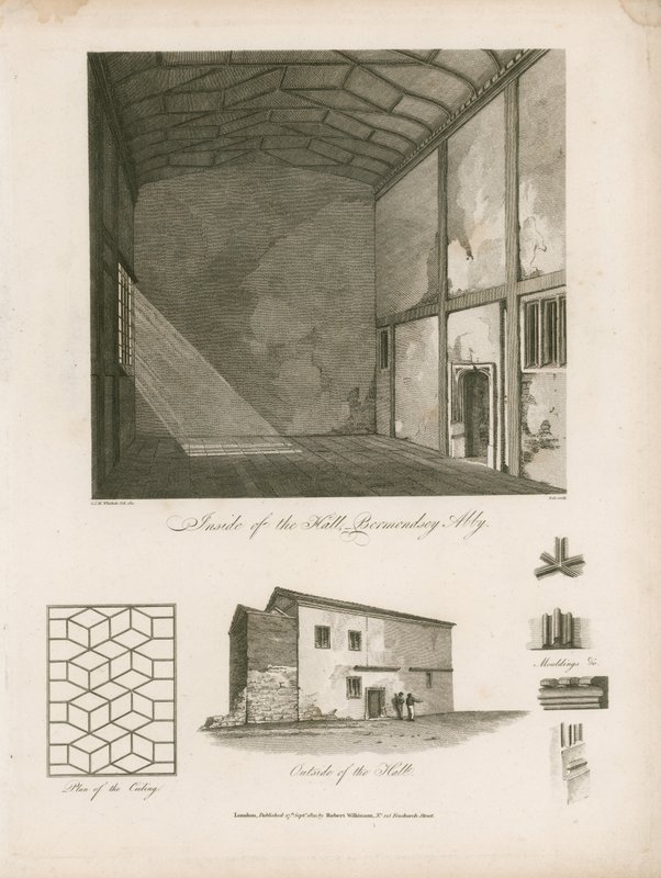 Hall, opatství Bermondsey od English School