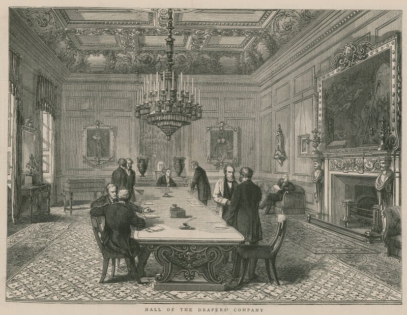 Hall of the Drapers Company, Londýn od English School