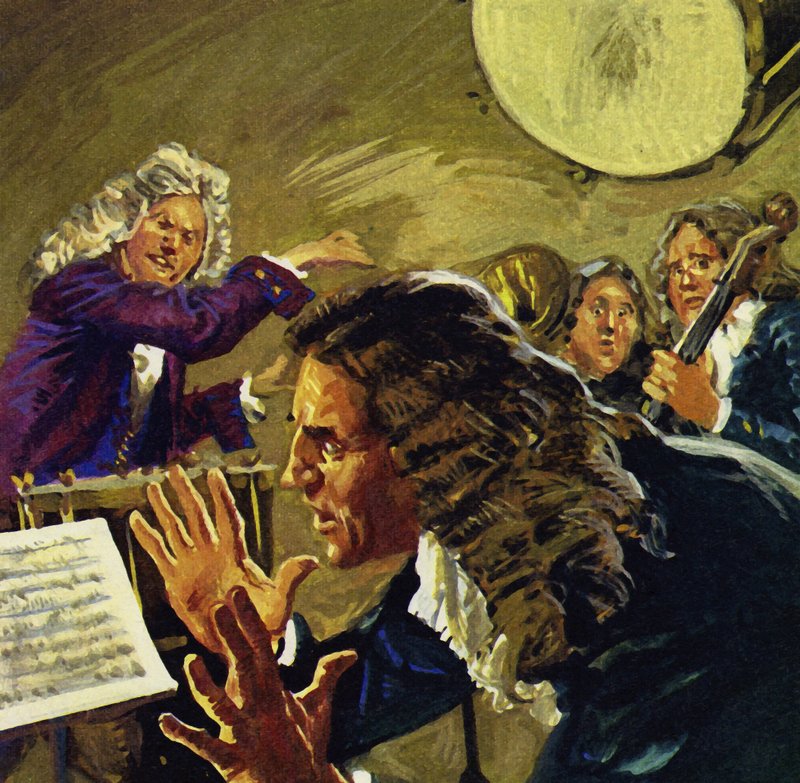 Händel jednou hodil buben kotlíku na vedoucího orchestru od English School