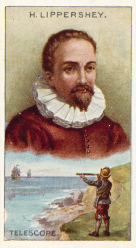 Hans Lippershey, dalekohled od English School